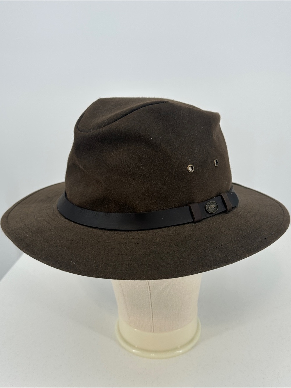 Australian Outback Collection Brown Men's Safari Hat - Size Large